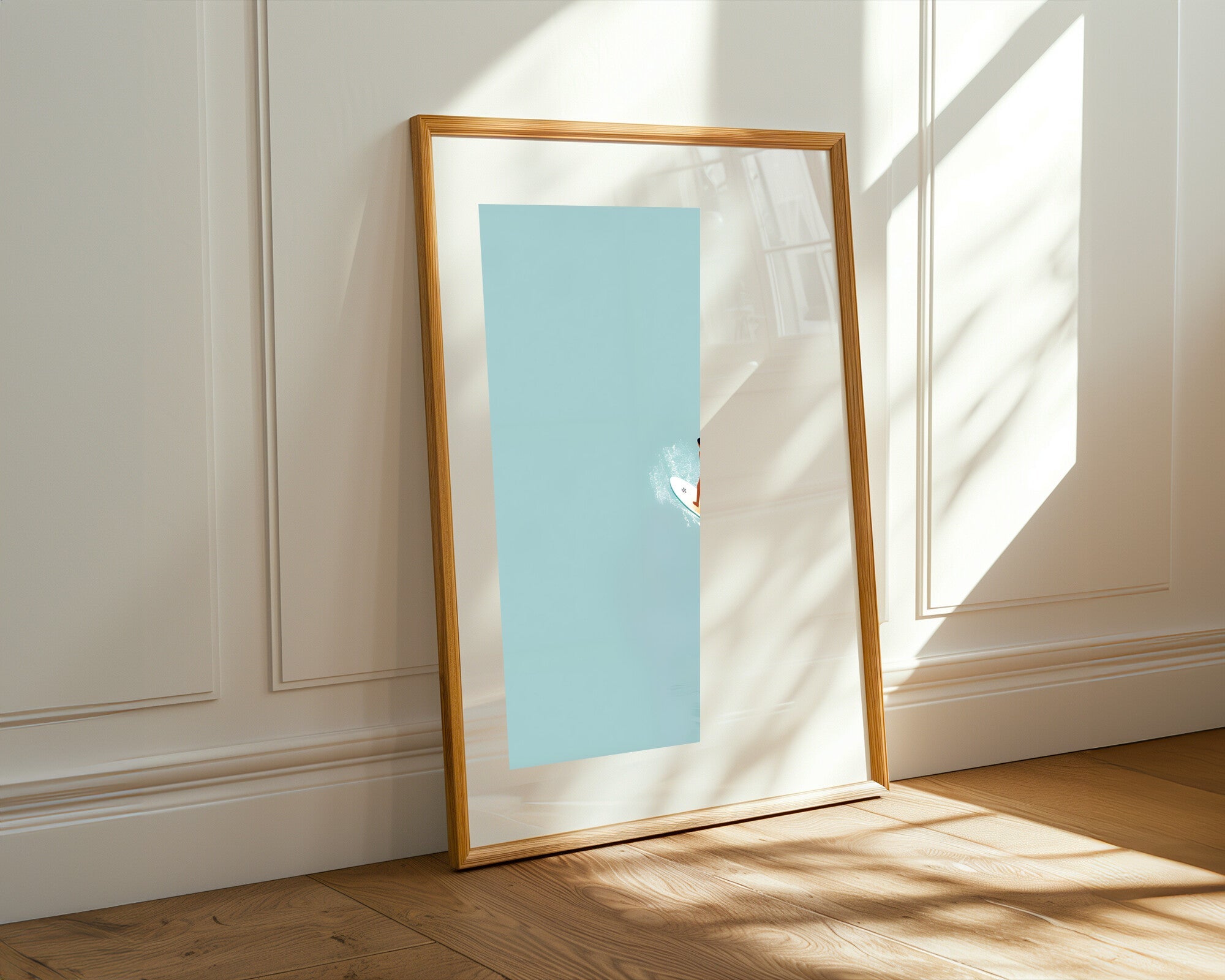Surfista sobre la Ola | Cuadro decorativo de Monkey Canvas