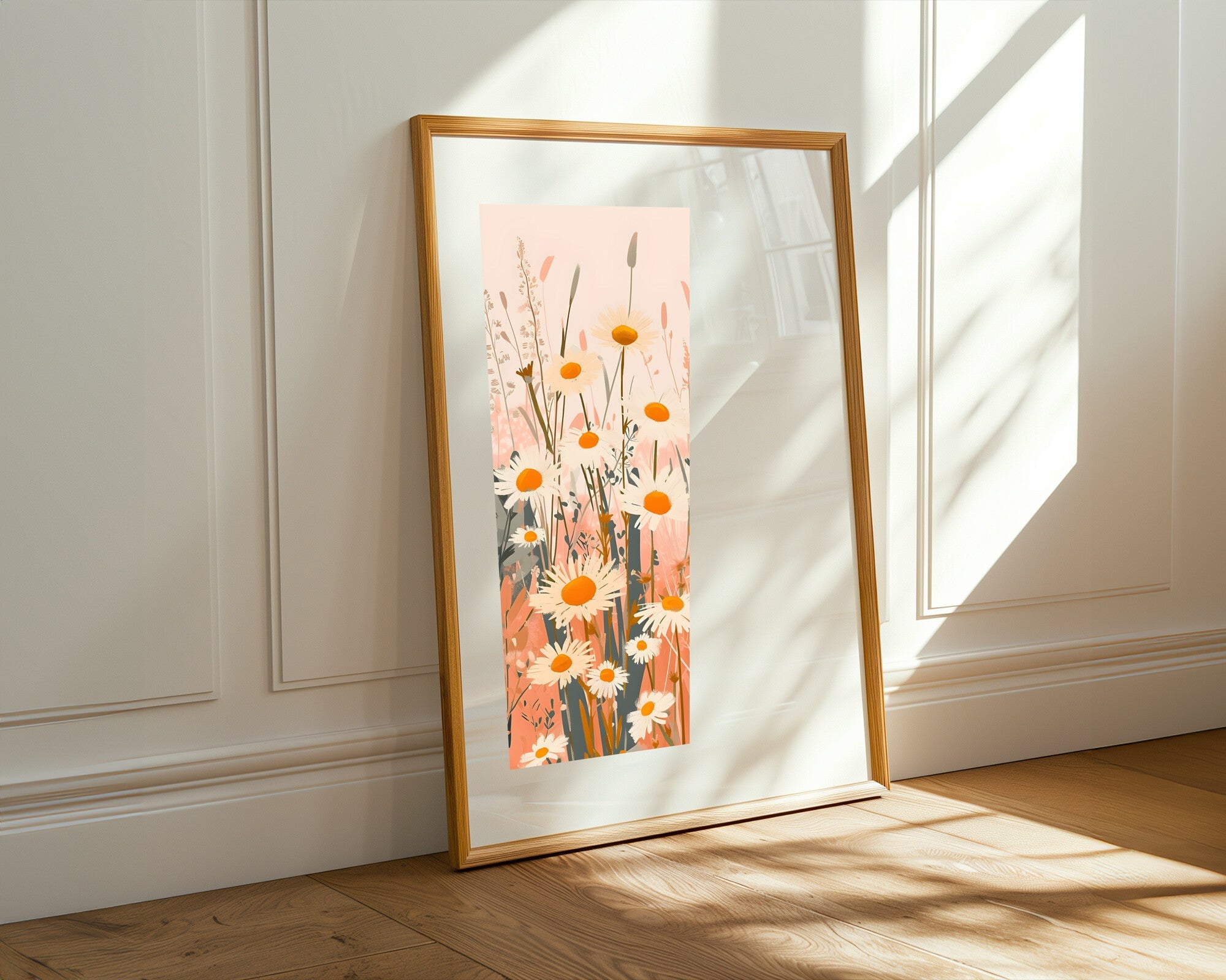 Margaritas al Atardecer | Cuadro decorativo de Monkey Canvas