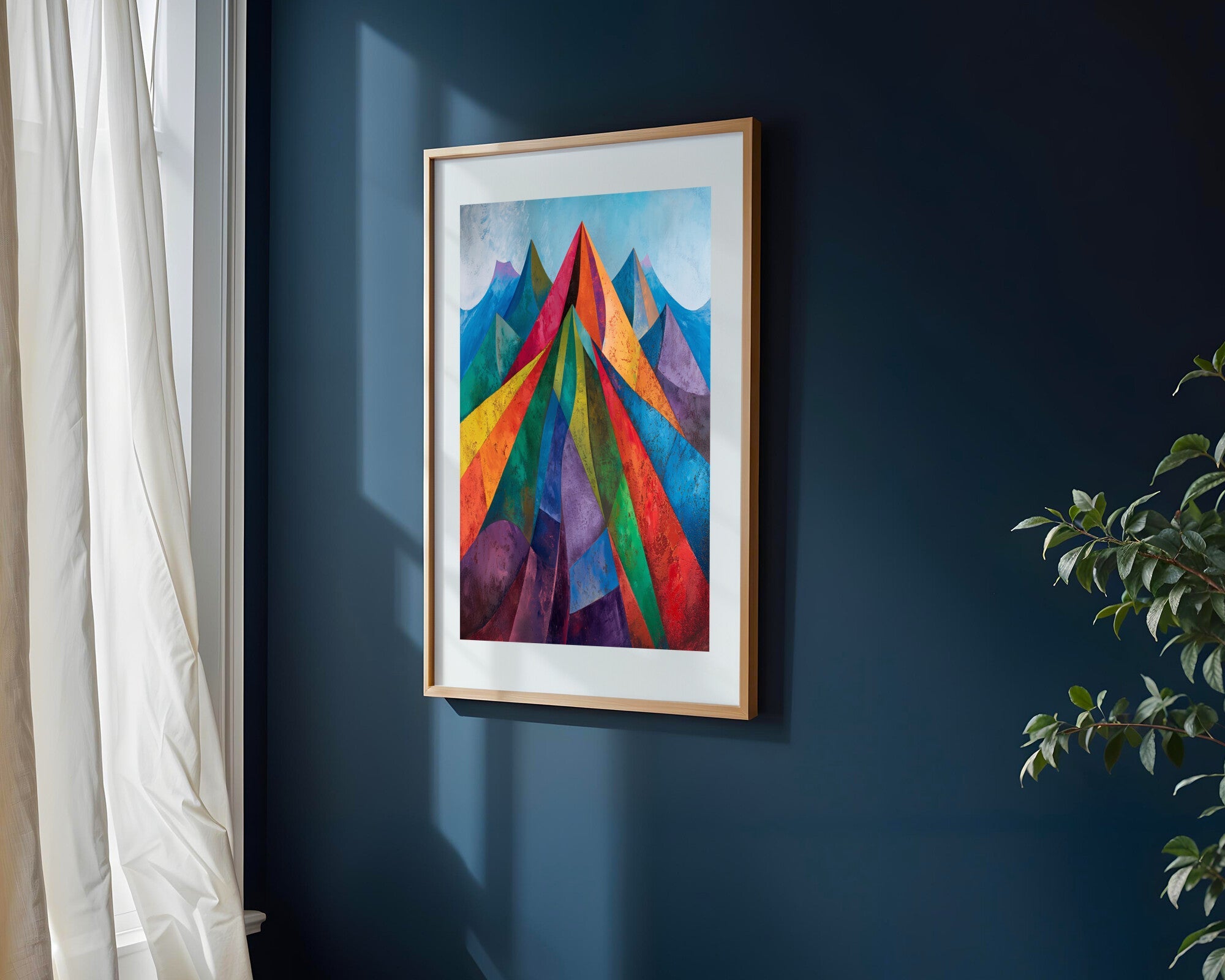 Cumbres de Colores | Cuadro decorativo de Monkey Canvas
