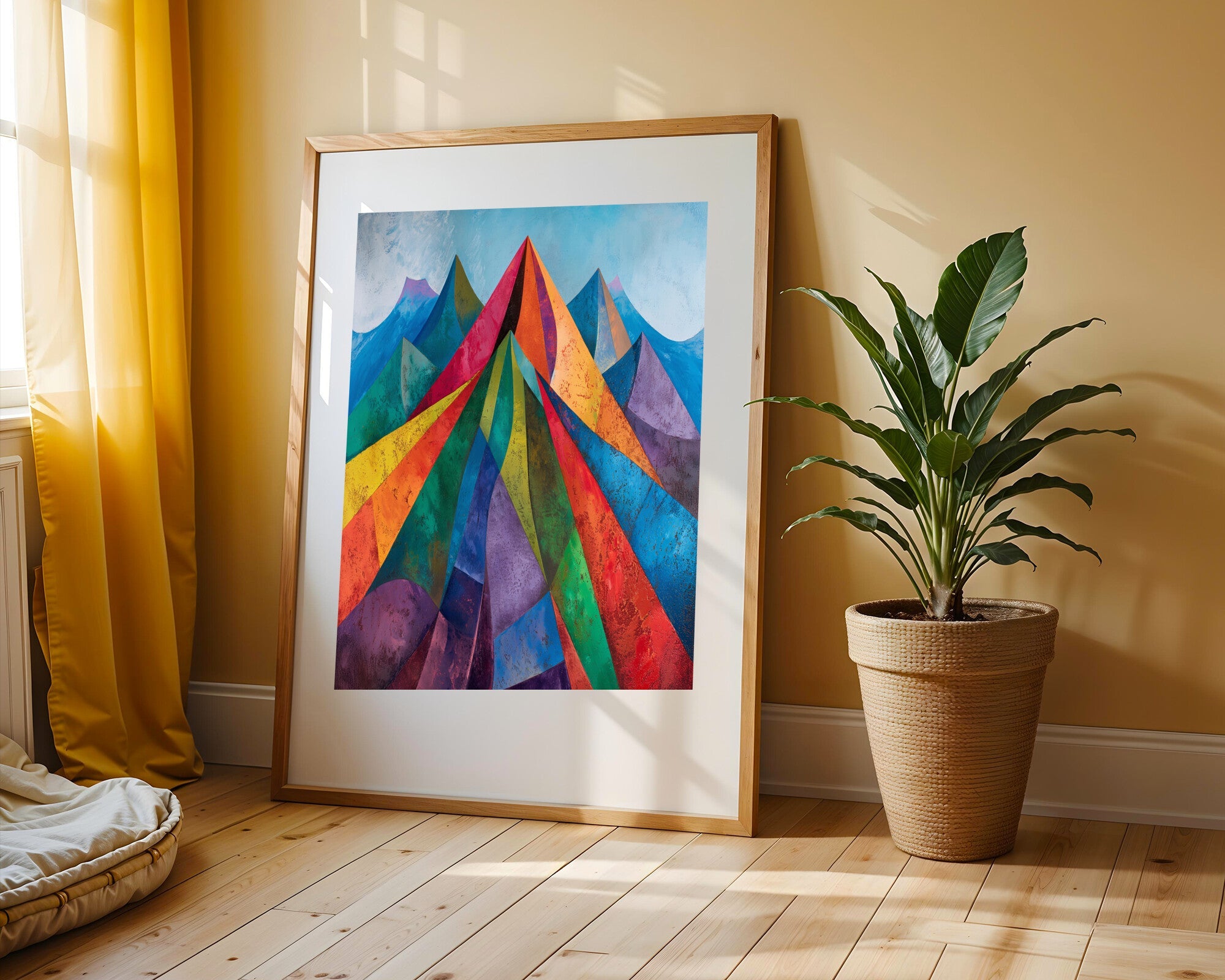 Cumbres de Colores | Cuadro decorativo de Monkey Canvas