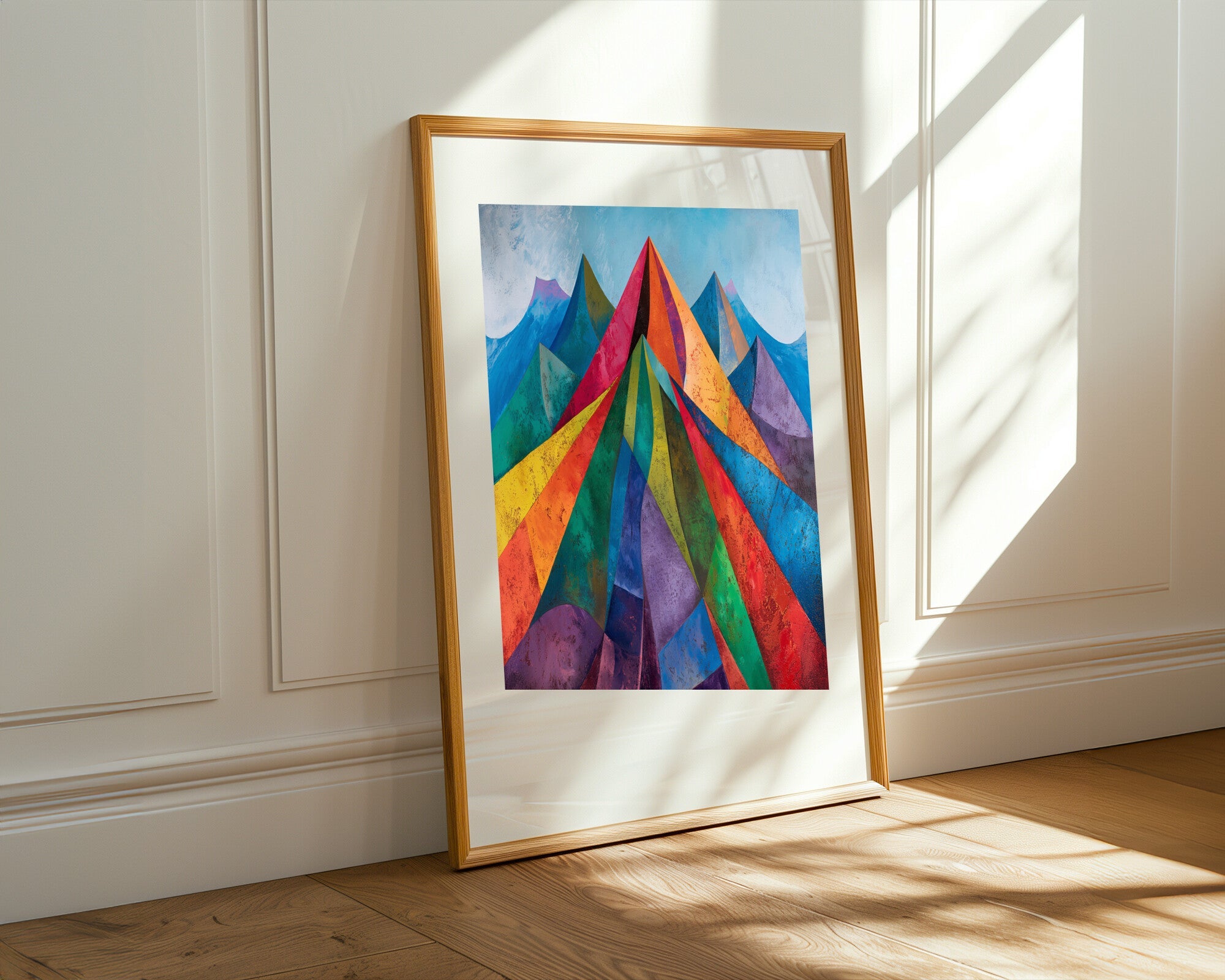 Cumbres de Colores | Cuadro decorativo de Monkey Canvas