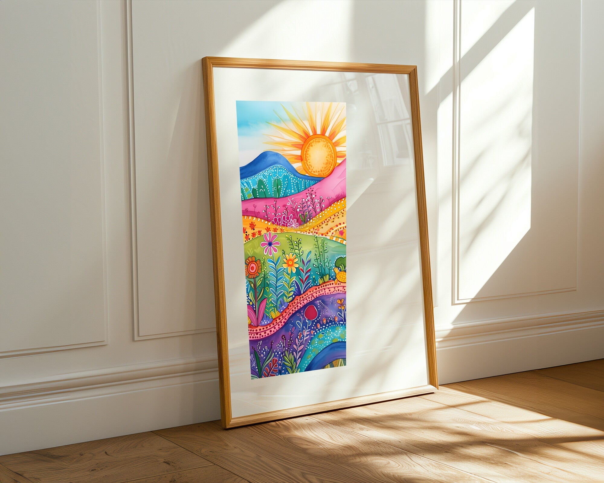 Valle Mágico de Colores | Cuadro decorativo de Monkey Canvas