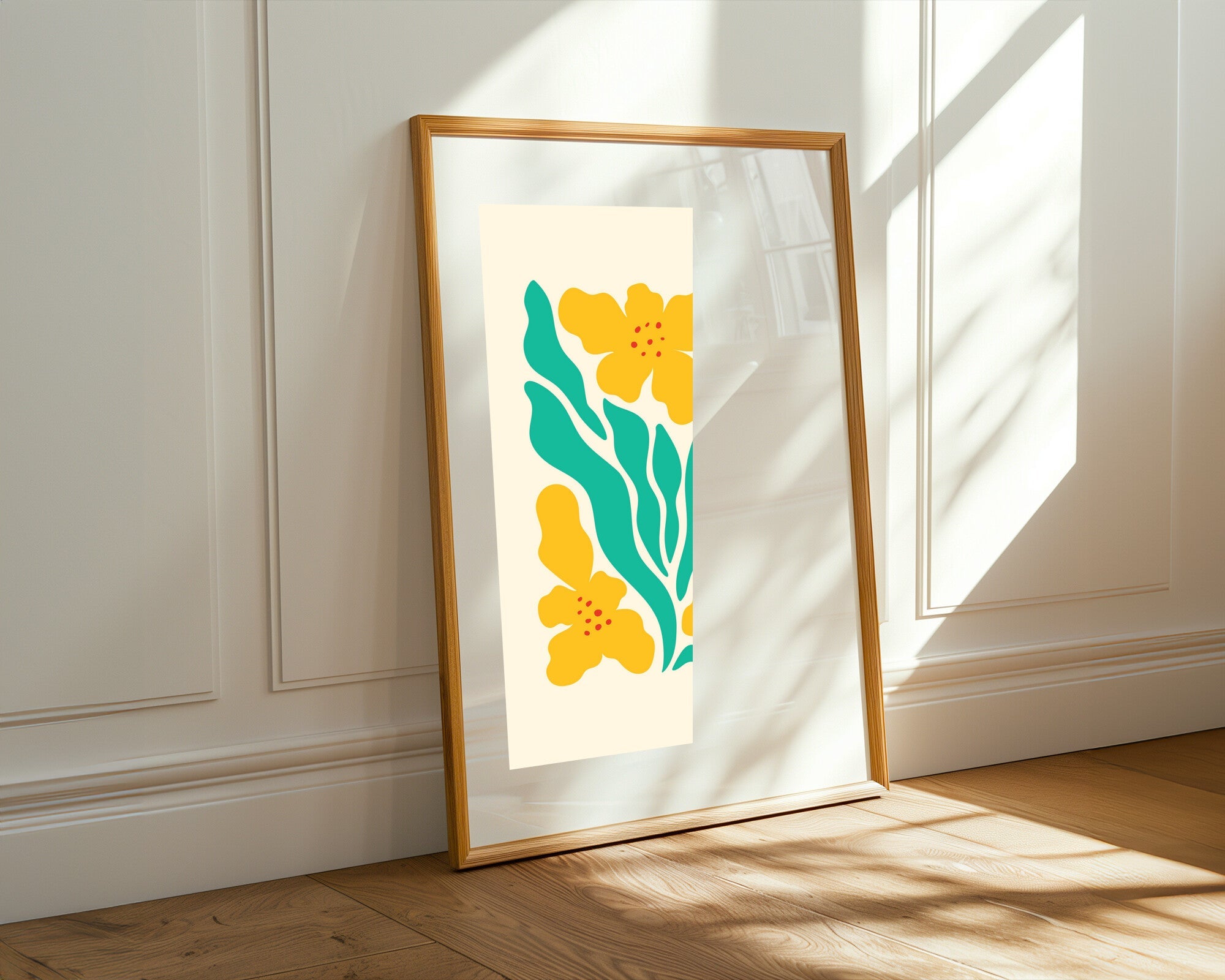 Ramo Amarillo Botánico | Cuadro decorativo de Monkey Canvas
