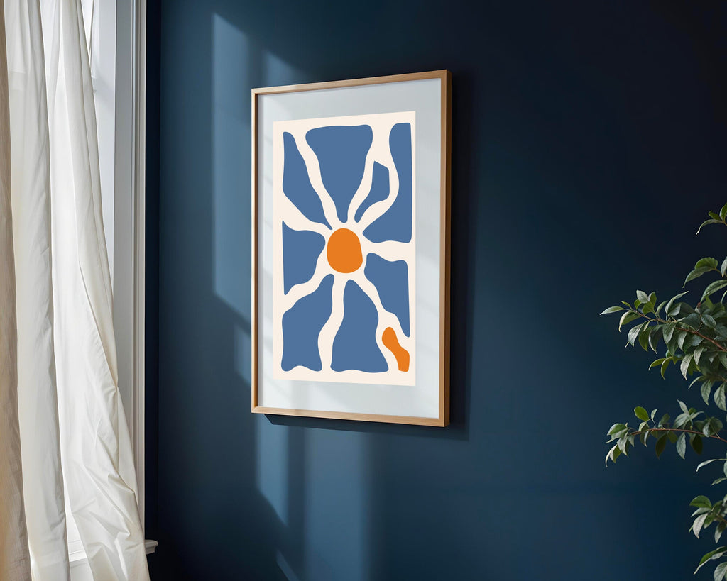 Sol Radiante Azul | Cuadro decorativo de Monkey Canvas