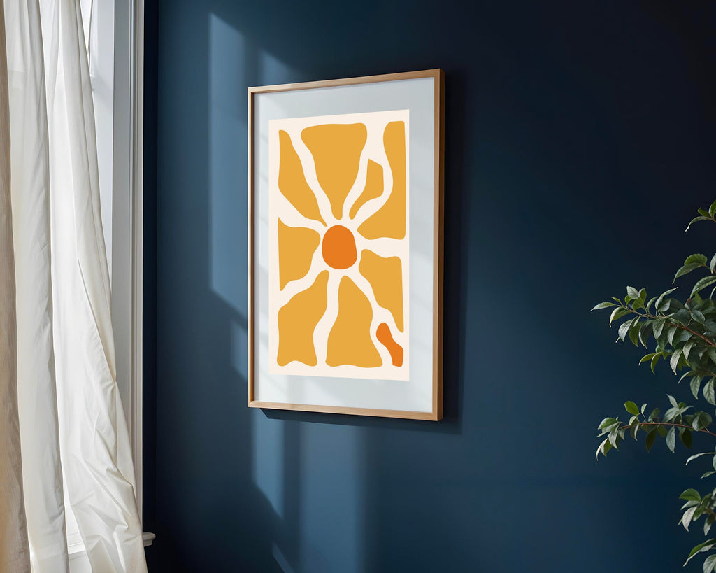 Sol Radiante Dorado | Cuadro decorativo de Monkey Canvas