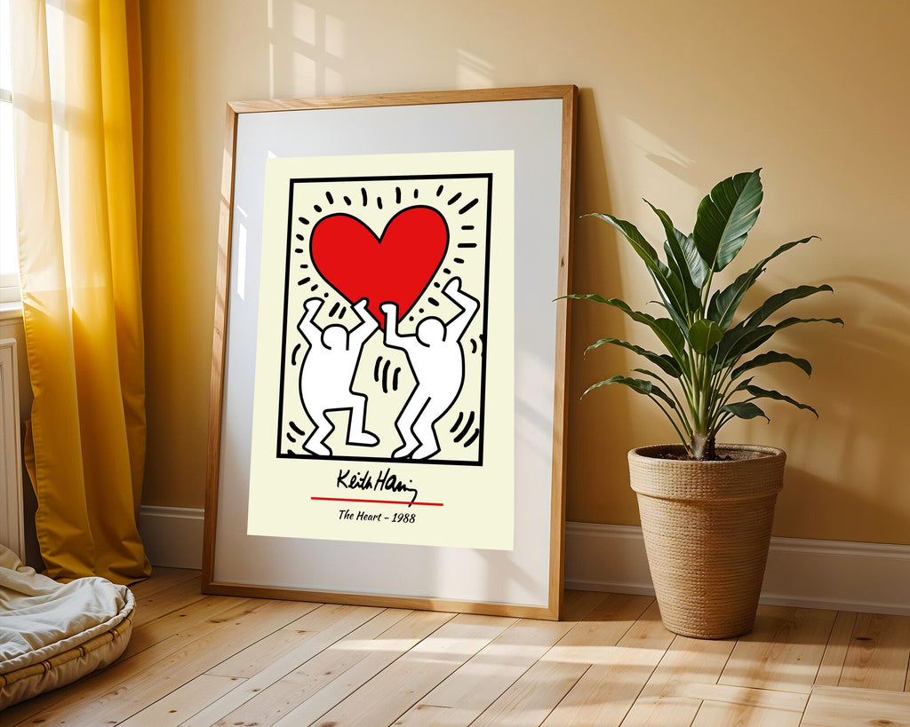 Corazón en Alto Pop Art | Cuadro decorativo de Monkey Canvas