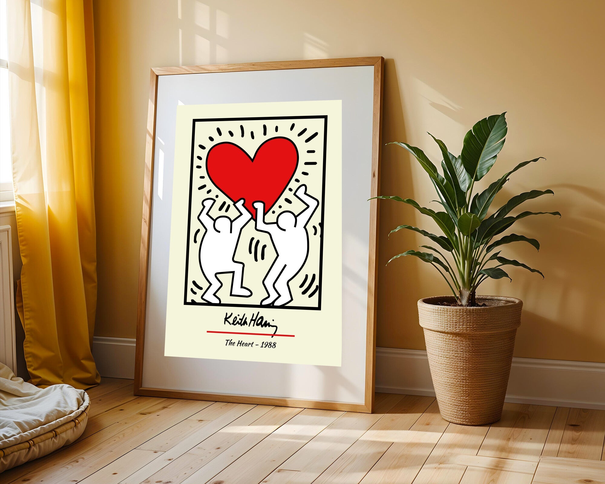 Corazón en Alto Pop Art | Cuadro decorativo de Monkey Canvas