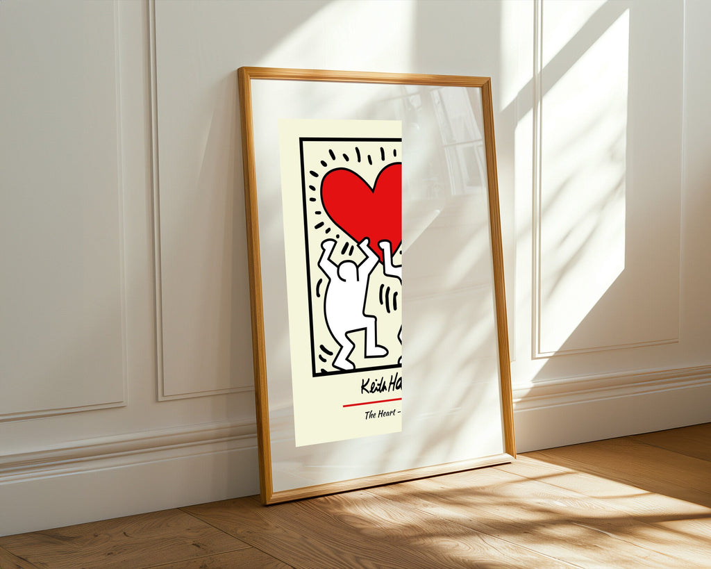 Corazón en Alto Pop Art | Cuadro decorativo de Monkey Canvas
