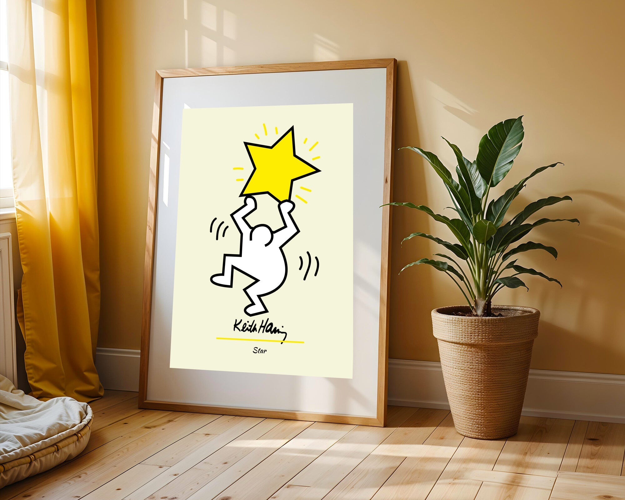 Estrella en Alto Pop Art | Cuadro decorativo de Monkey Canvas
