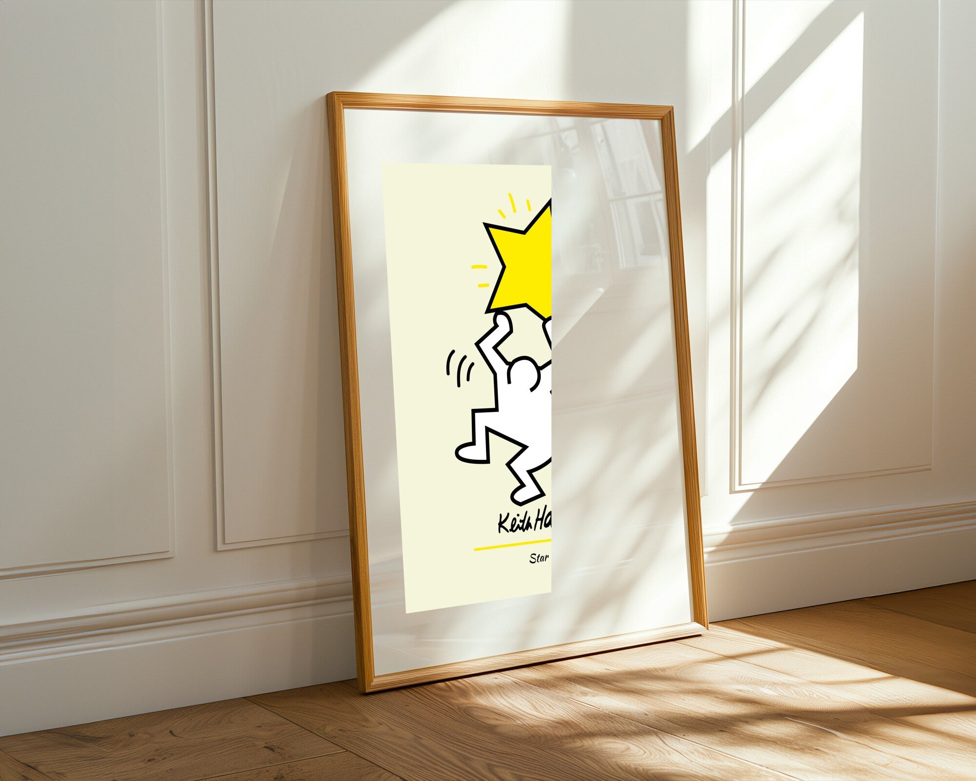 Estrella en Alto Pop Art | Cuadro decorativo de Monkey Canvas