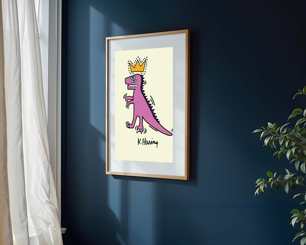 Dinosaurio Real Pop Art | Cuadro decorativo de Monkey Canvas