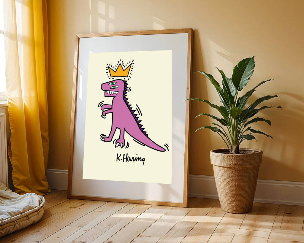 Dinosaurio Real Pop Art | Cuadro decorativo de Monkey Canvas