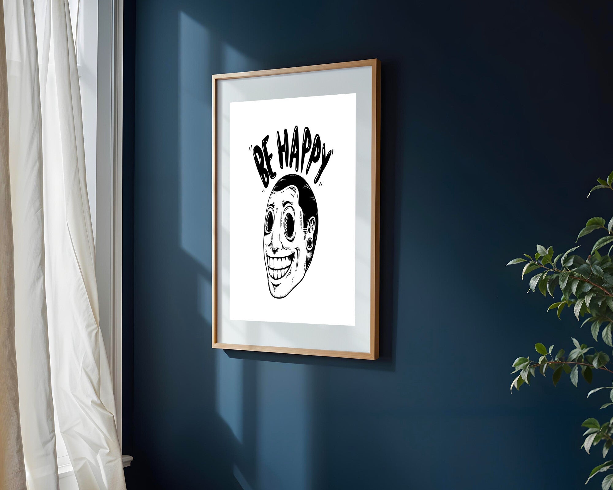 Rostro Feliz Pop | Cuadro decorativo de Monkey Canvas