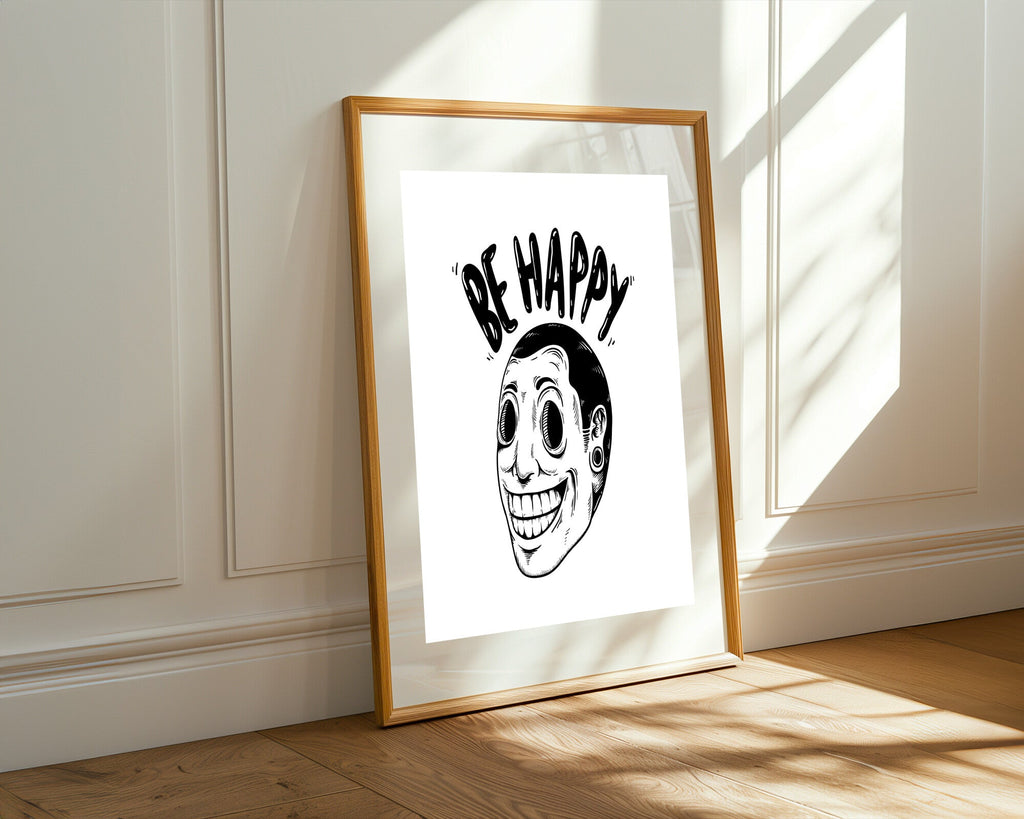 Rostro Feliz Pop | Cuadro decorativo de Monkey Canvas