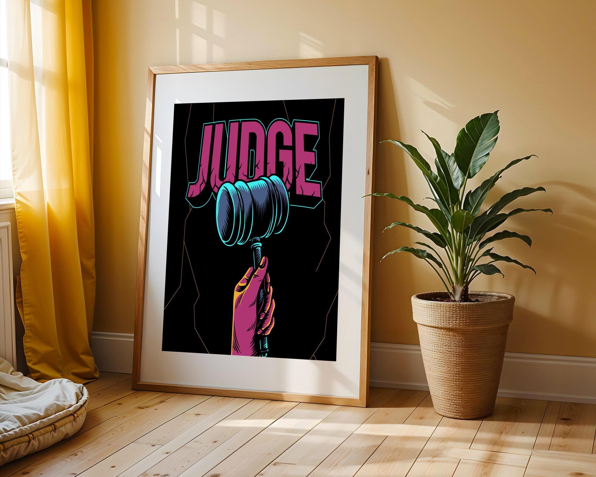 Martillo del Juez | Cuadro decorativo de Monkey Canvas
