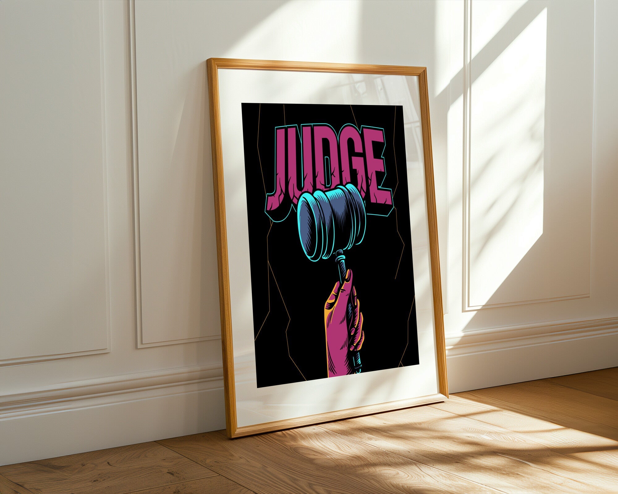 Martillo del Juez | Cuadro decorativo de Monkey Canvas