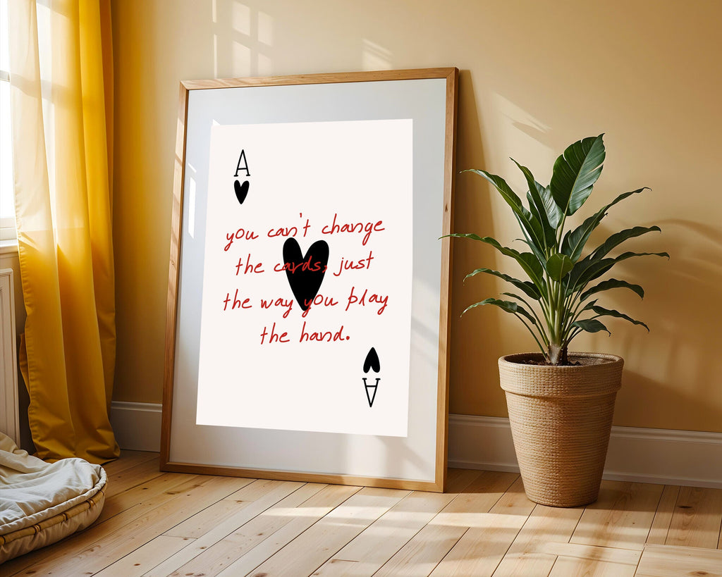 As de Corazones | Cuadro decorativo de Monkey Canvas