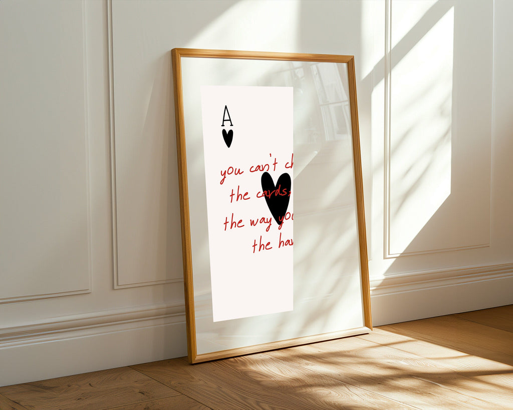 As de Corazones | Cuadro decorativo de Monkey Canvas