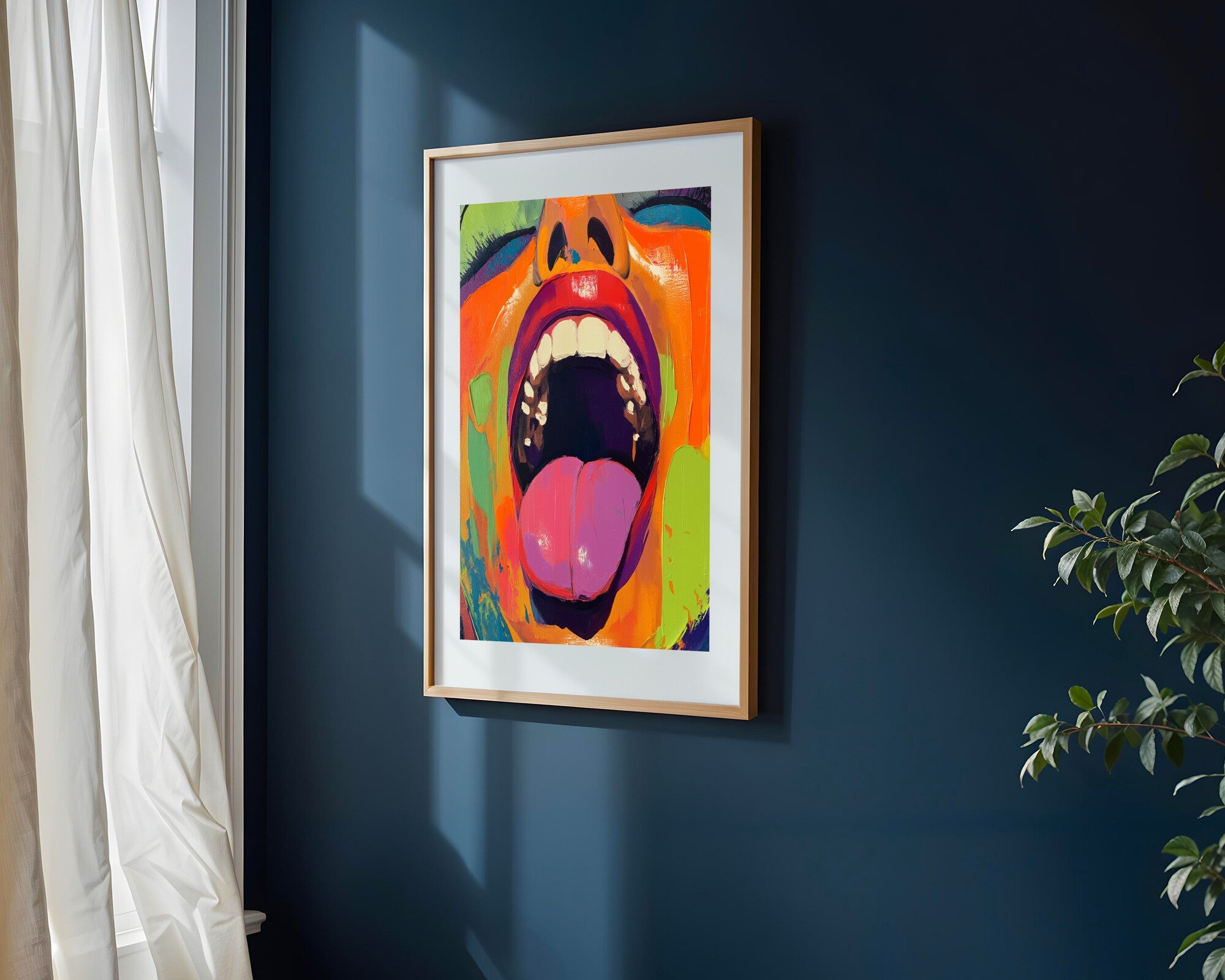 Grito Pop Art | Cuadro decorativo de Monkey Canvas