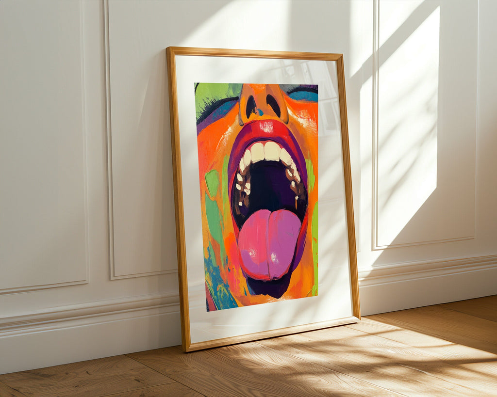 Grito Pop Art | Cuadro decorativo de Monkey Canvas