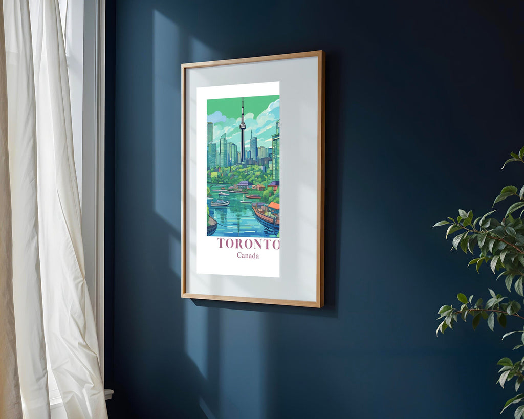 Postal de Toronto | Cuadro decorativo de Monkey Canvas