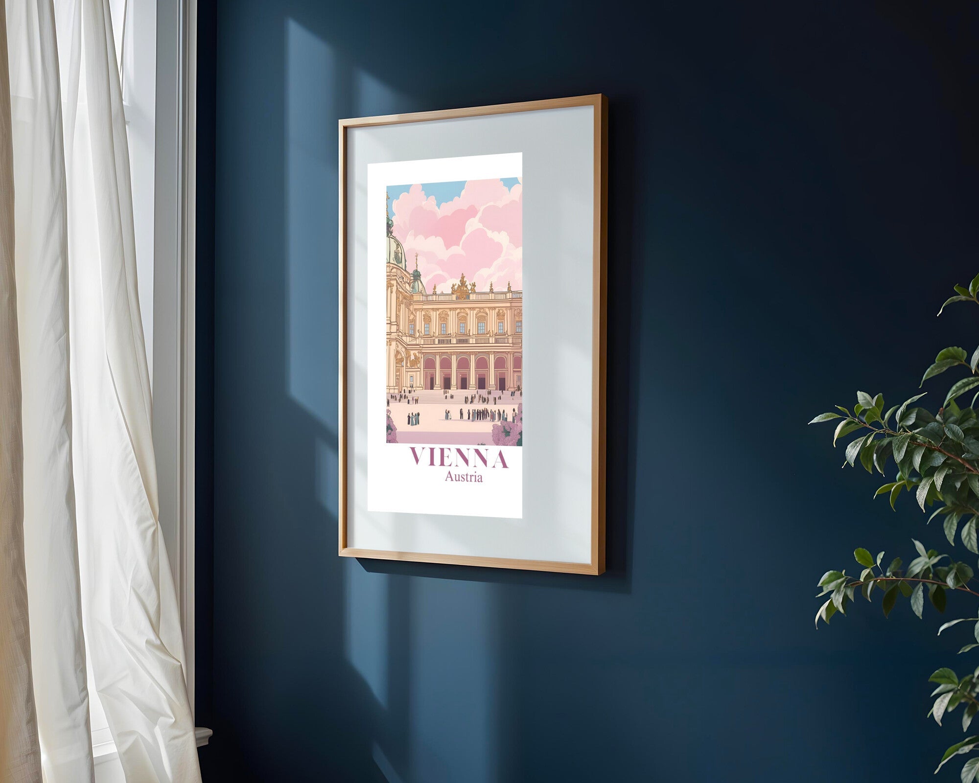 Postal de Viena | Cuadro decorativo de Monkey Canvas