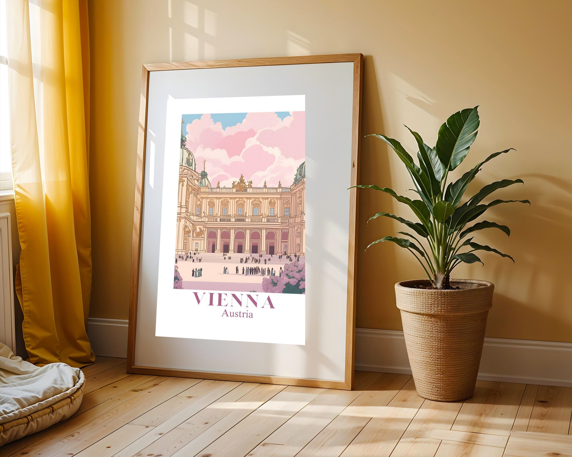 Postal de Viena | Cuadro decorativo de Monkey Canvas