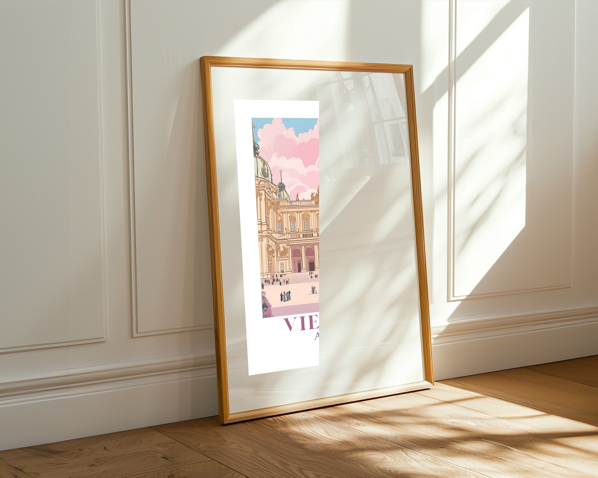 Postal de Viena | Cuadro decorativo de Monkey Canvas