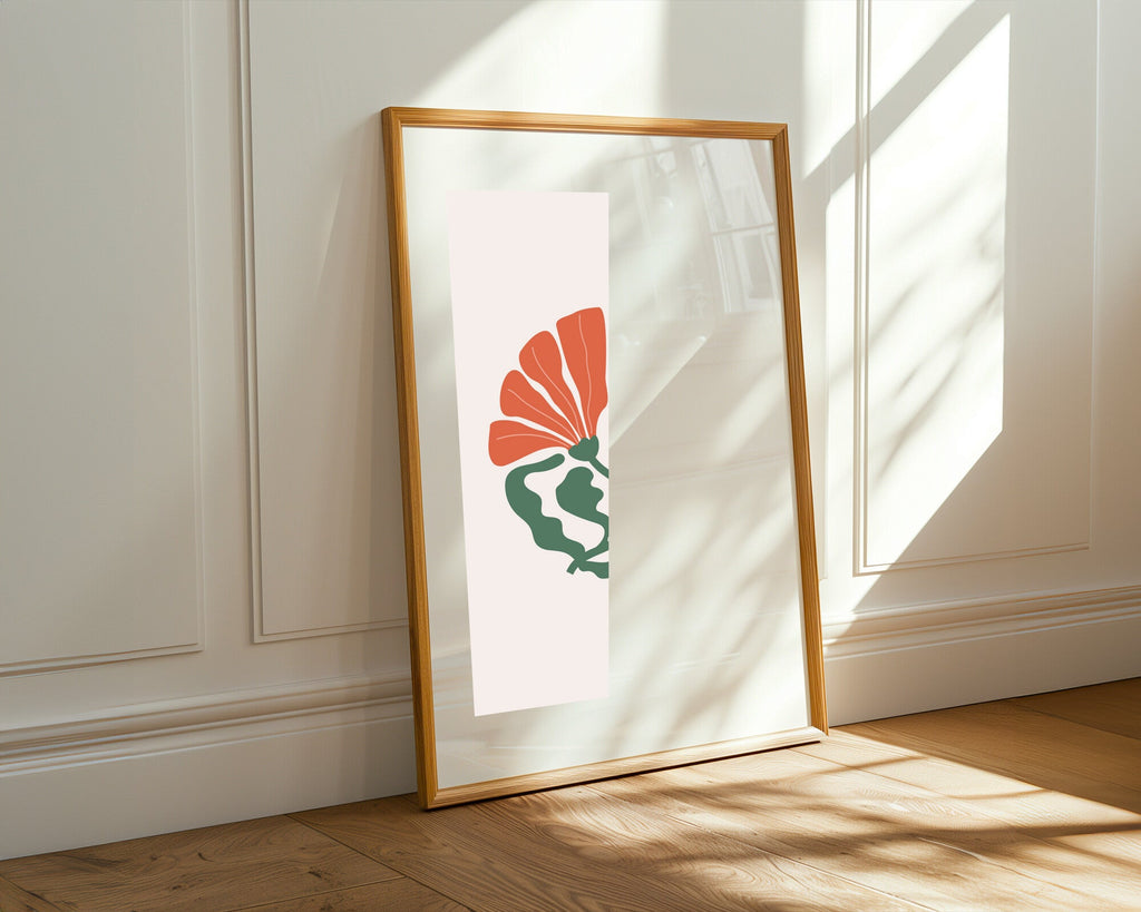 Estallido Floral Naranja | Cuadro decorativo de Monkey Canvas