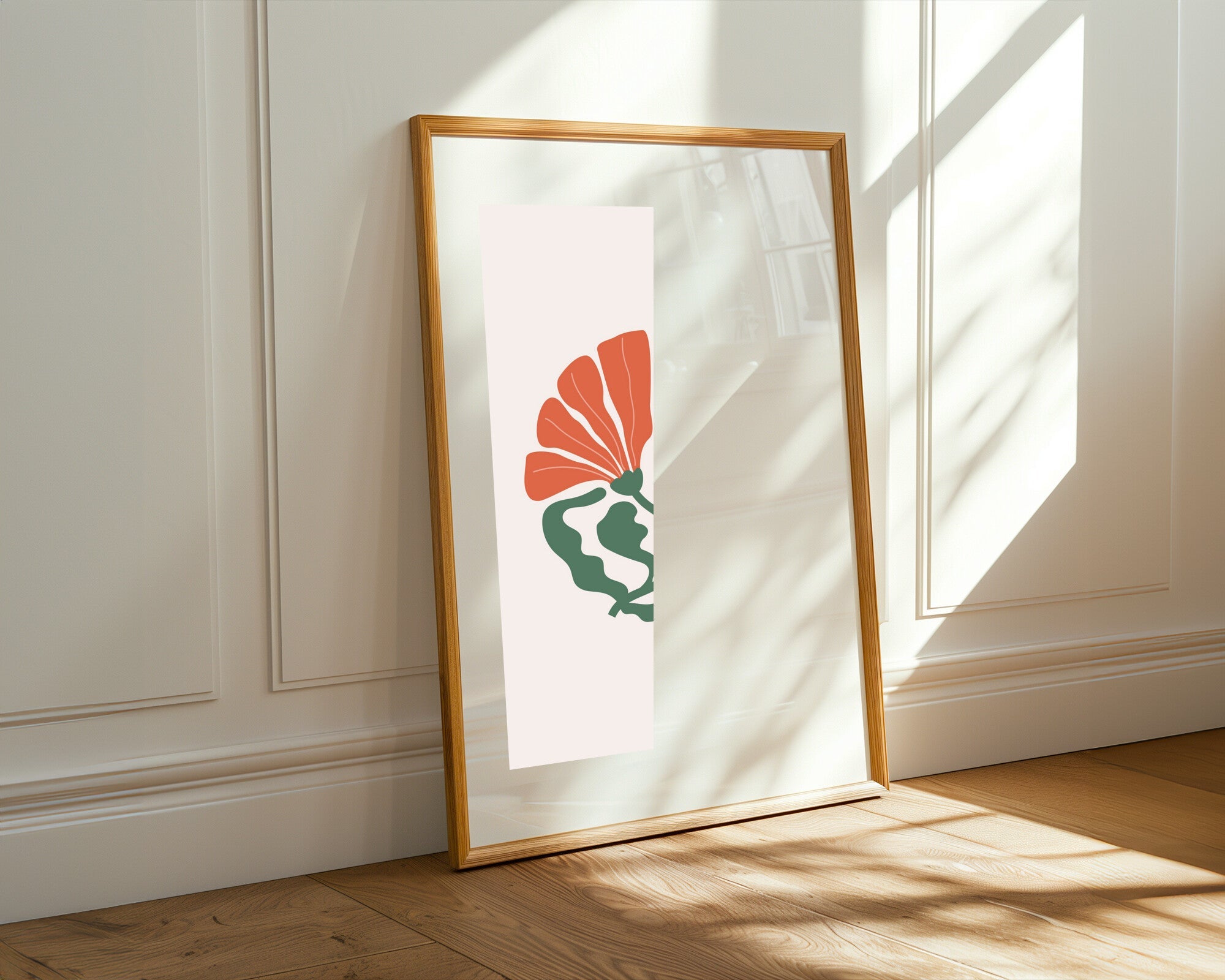 Estallido Floral Naranja | Cuadro decorativo de Monkey Canvas