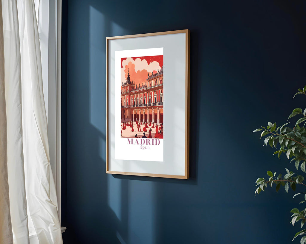 Postal de Madrid | Cuadro decorativo de Monkey Canvas