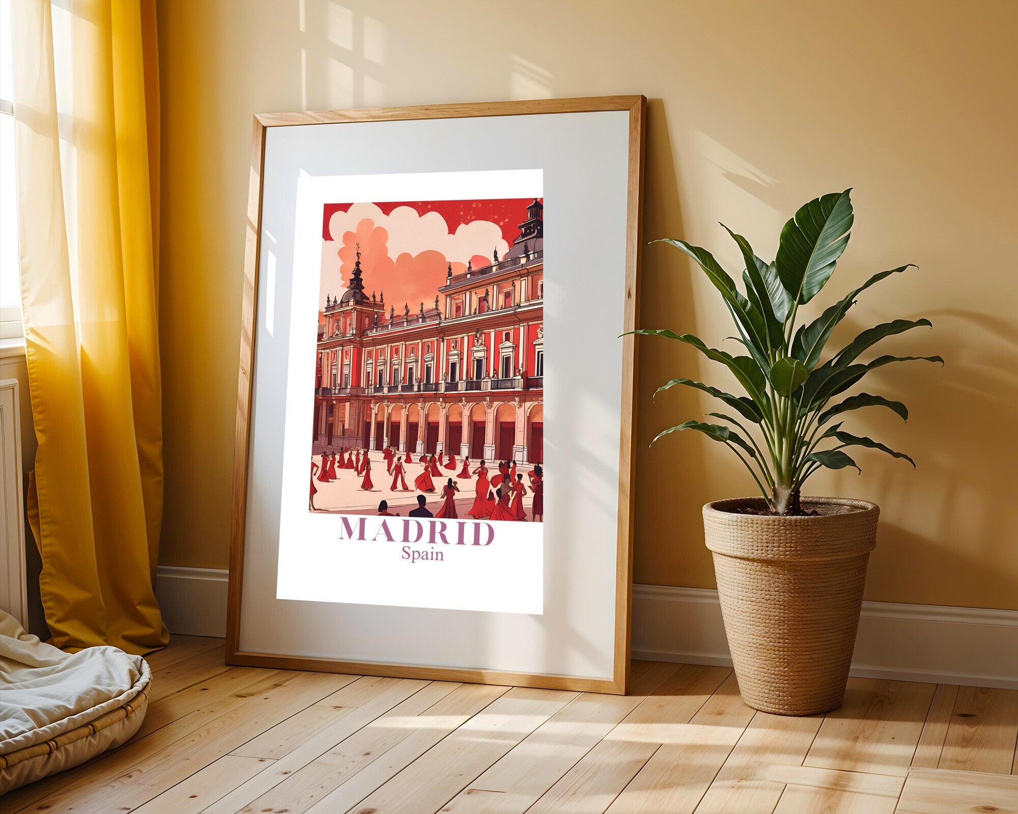 Postal de Madrid | Cuadro decorativo de Monkey Canvas
