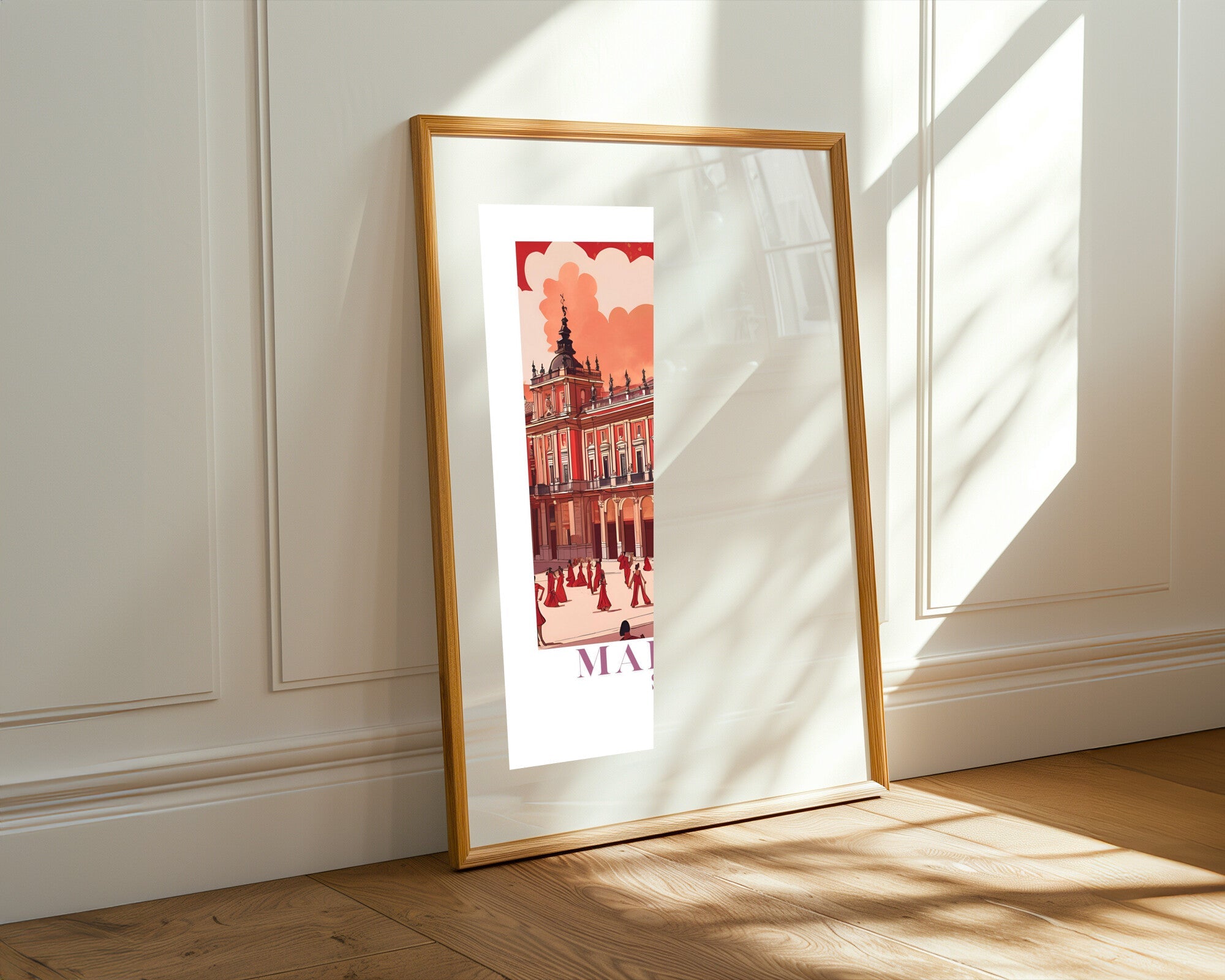 Postal de Madrid | Cuadro decorativo de Monkey Canvas