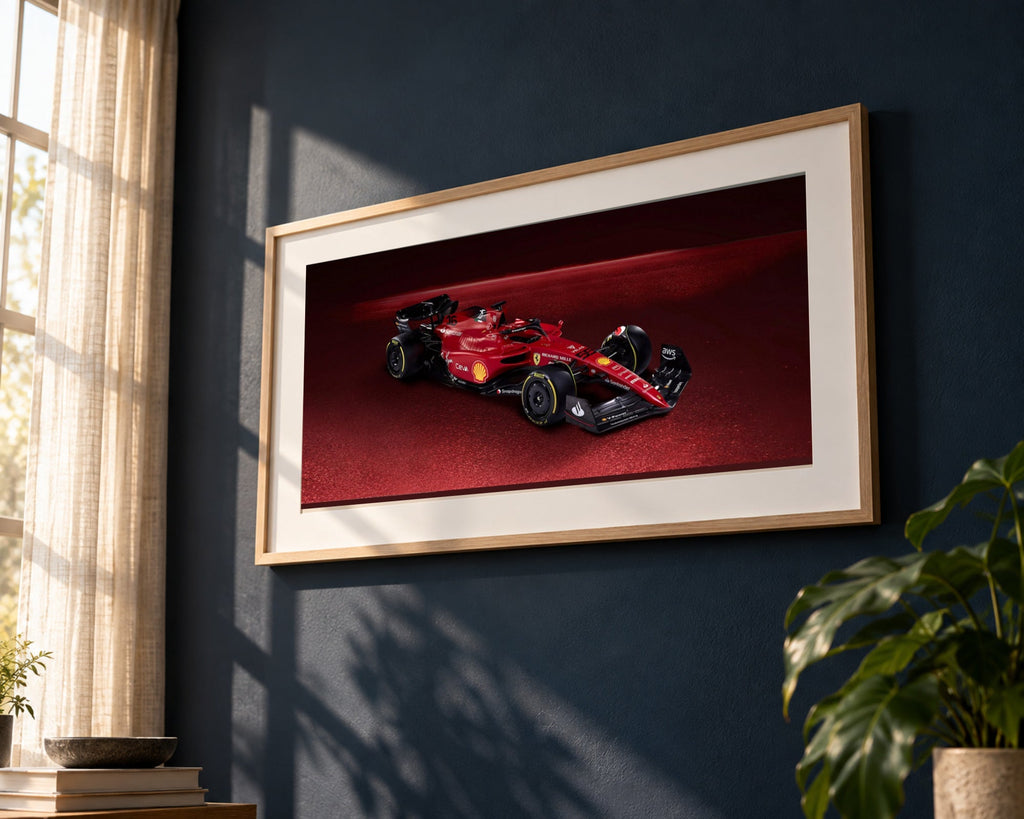 Ferrari en Movimiento