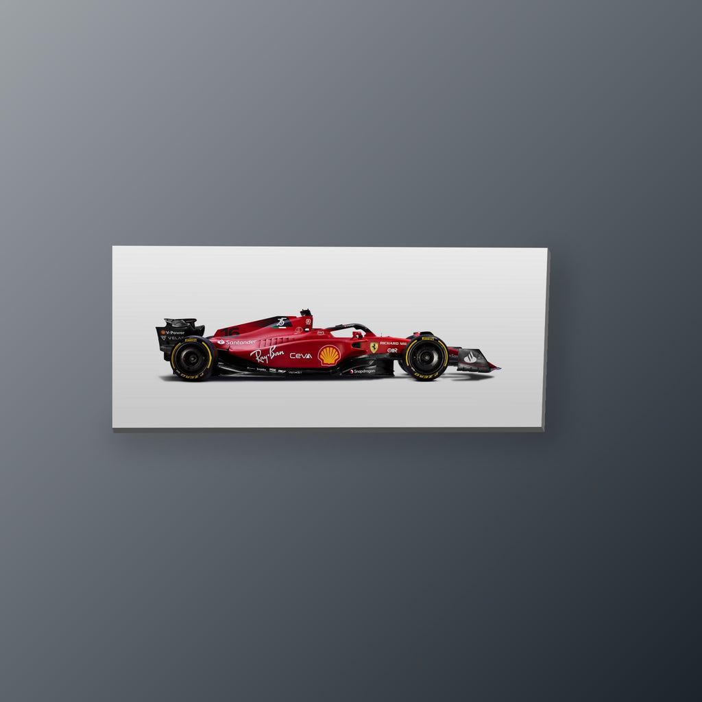 Ferrari Estudio Rojo | Cuadro decorativo de Monkey Canvas