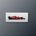 Ferrari Estudio Rojo | Cuadro decorativo de Monkey Canvas