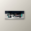 Mercedes Plateado | Cuadro decorativo de Monkey Canvas