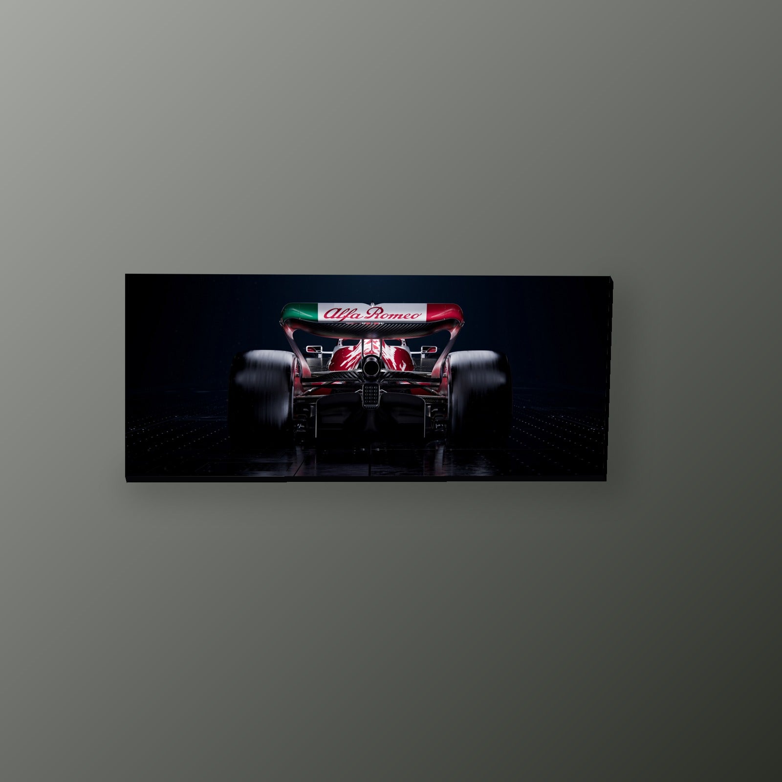 Alfa Romeo Tricolor | Cuadro decorativo de Monkey Canvas