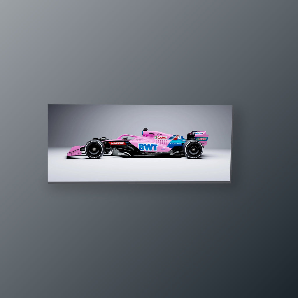 Alpine Mapfre Rosa | Cuadro decorativo de Monkey Canvas