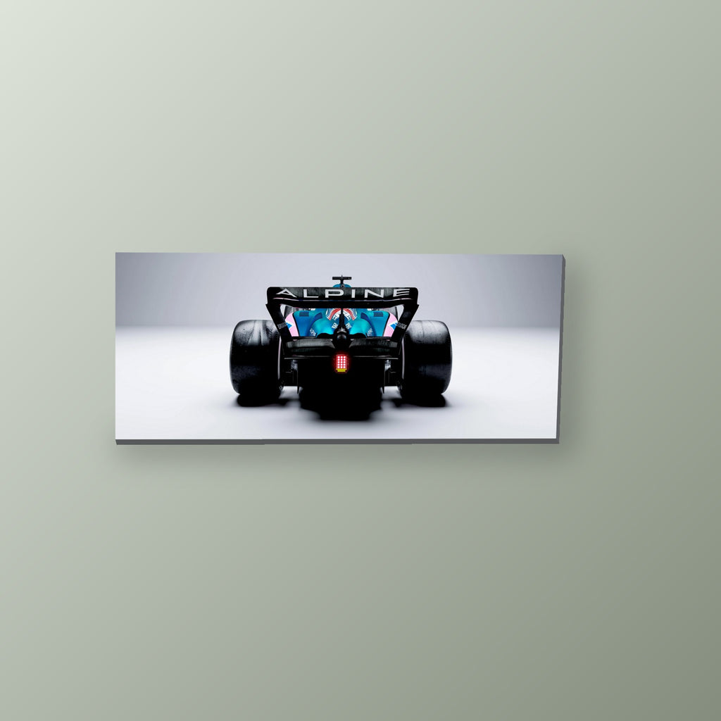 Alpine Aleron Trasero | Cuadro decorativo de Monkey Canvas