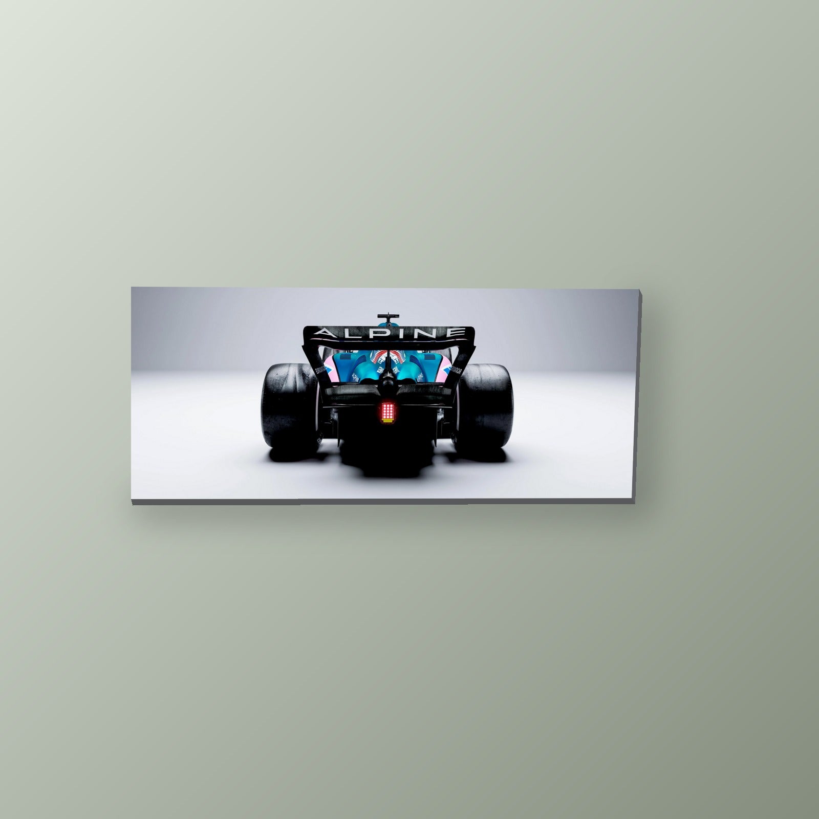 Alpine Aleron Trasero | Cuadro decorativo de Monkey Canvas