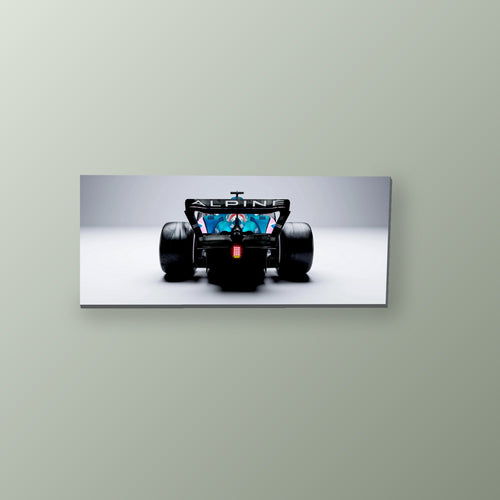 Alpine Aleron Trasero | Cuadro decorativo de Monkey Canvas
