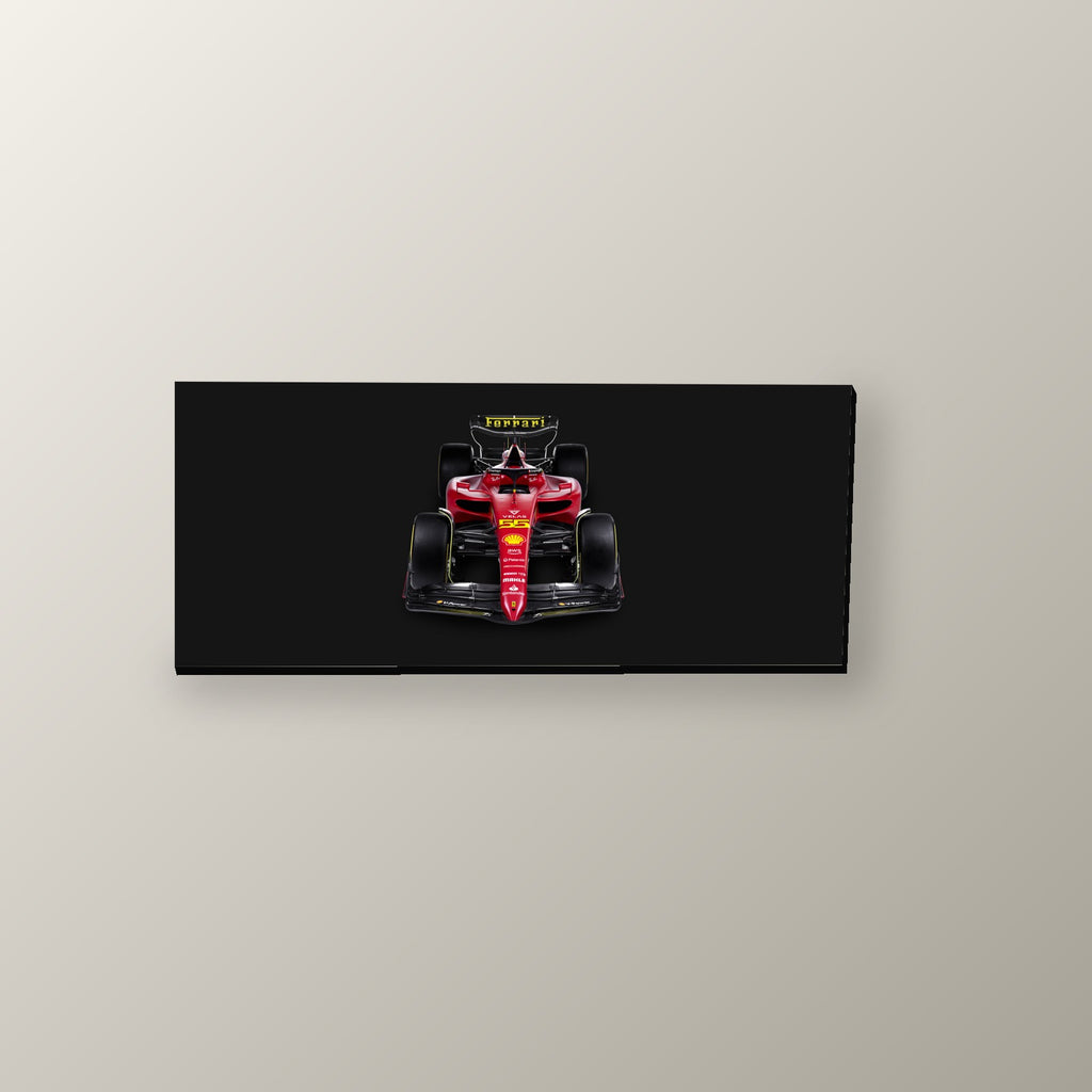 Ferrari en la Oscuridad | Cuadro decorativo de Monkey Canvas