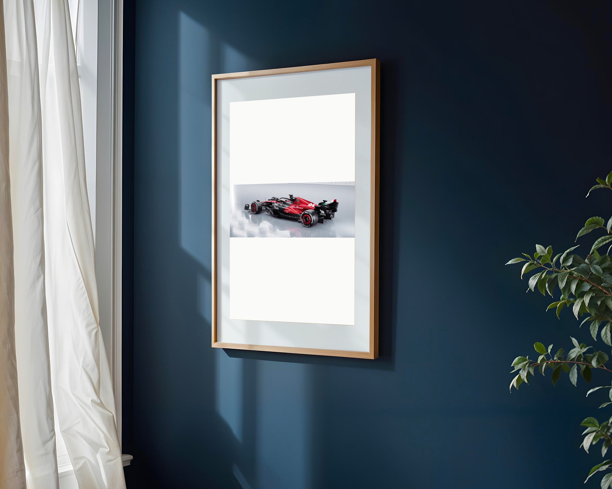 Sauber Stake Rojo | Cuadro decorativo de Monkey Canvas