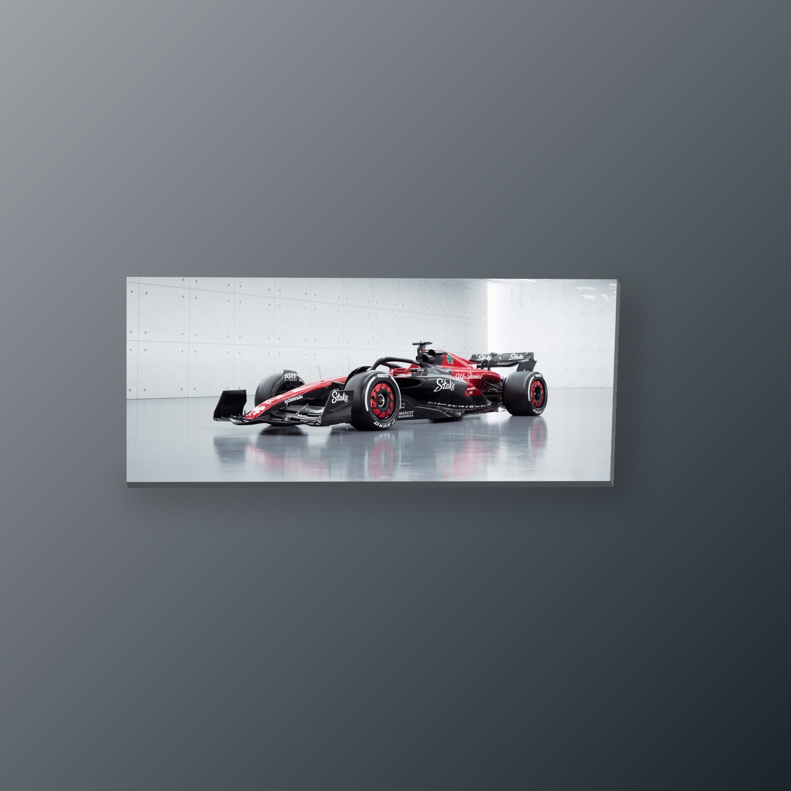 Alfa Romeo Stake | Cuadro decorativo de Monkey Canvas