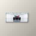 Bandera Italiana Alfa Romeo | Cuadro decorativo de Monkey Canvas