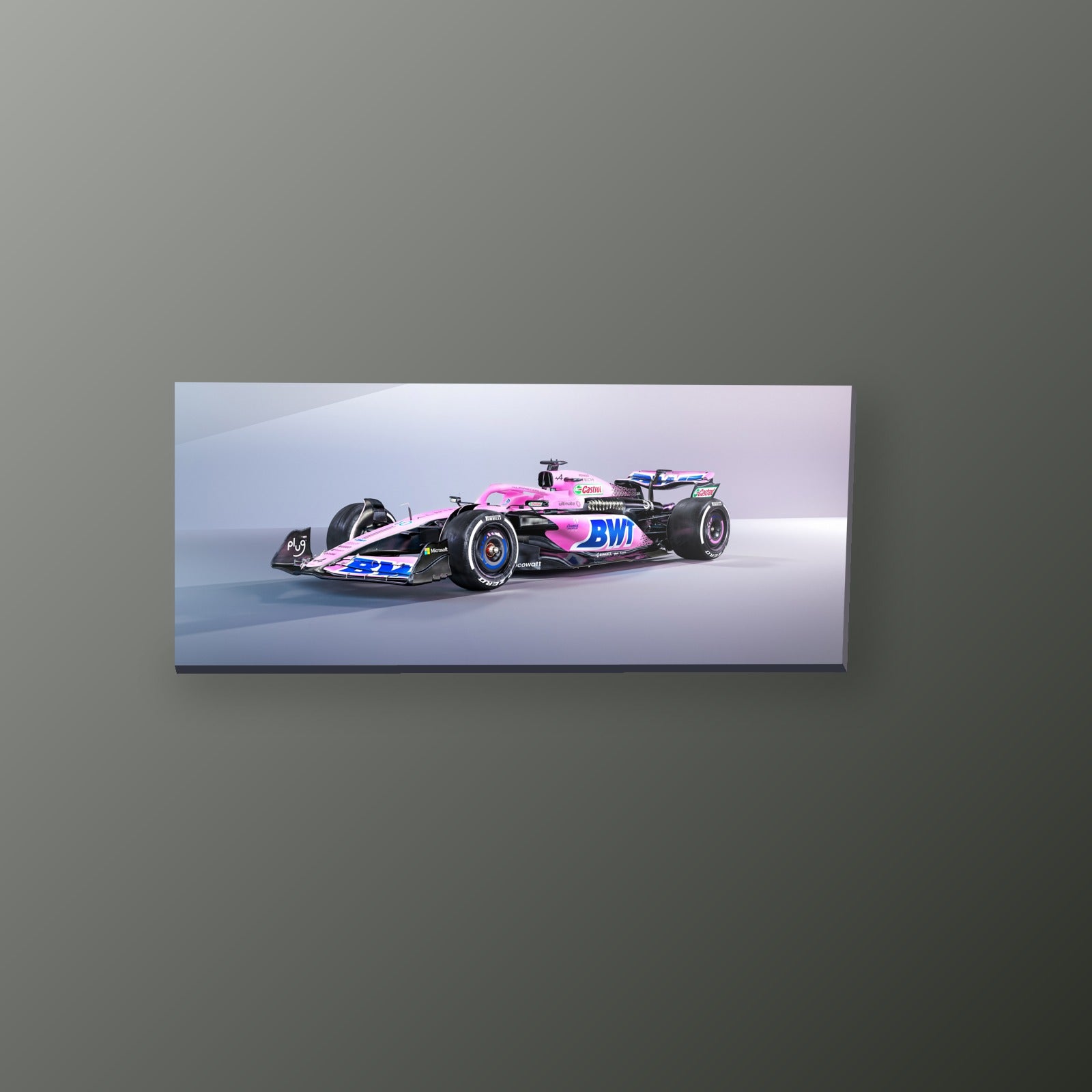 Alpine Rosa Clasico | Cuadro decorativo de Monkey Canvas