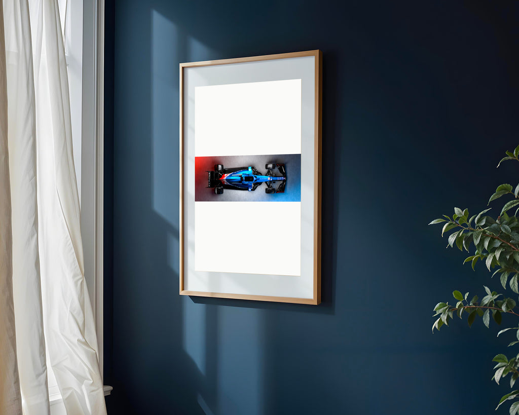 Alpine Clasico Azul | Cuadro decorativo de Monkey Canvas