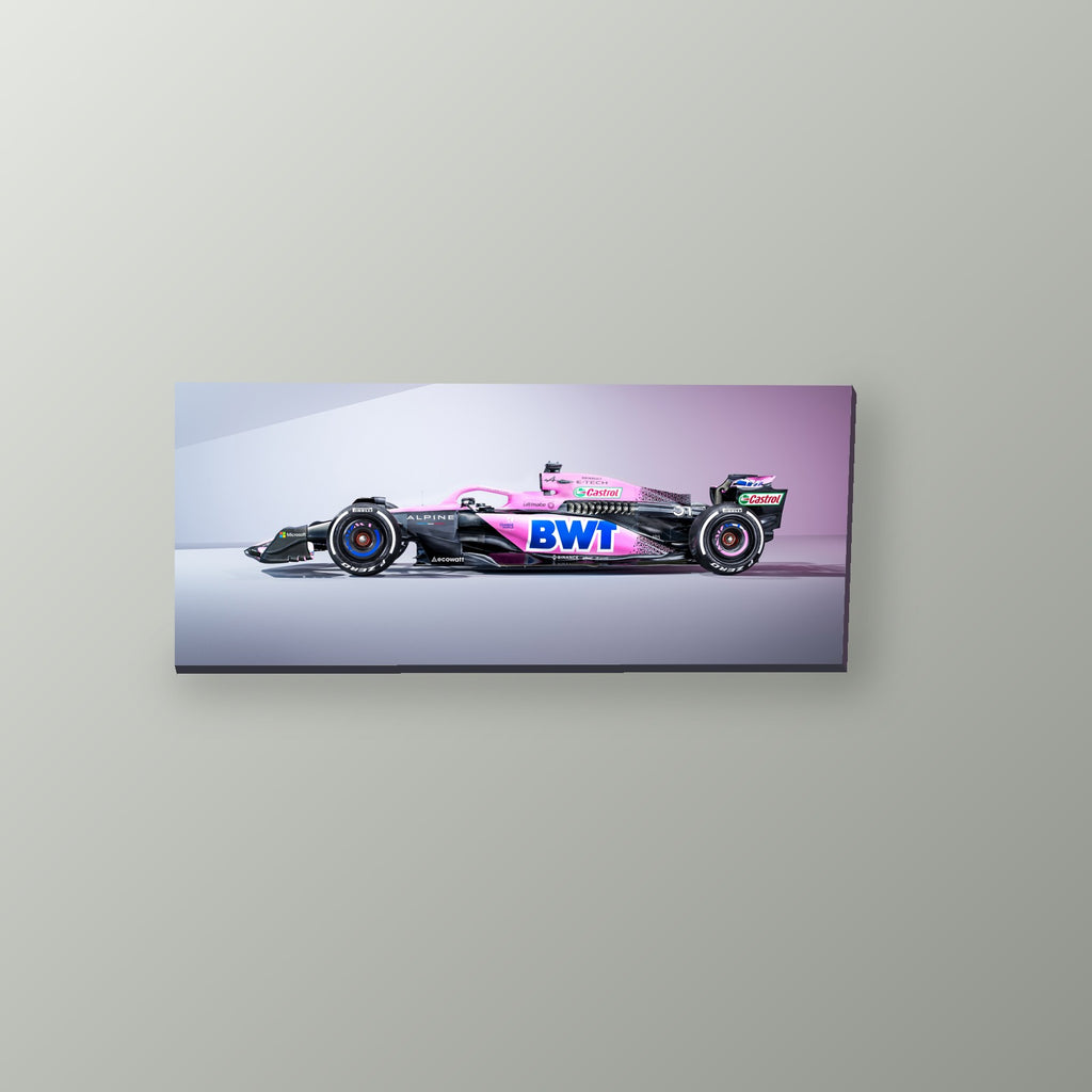 Perfil Alpine Rosa | Cuadro decorativo de Monkey Canvas