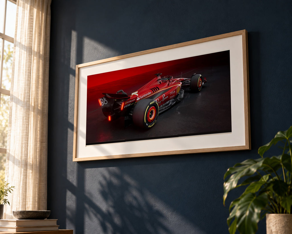Ferrari Vista Trasera